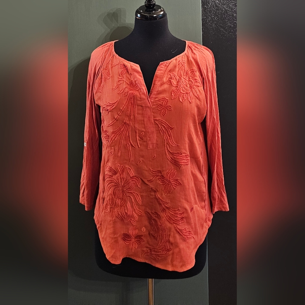 Tiny Embroidered Women's Top